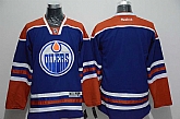 Edmonton Oilers Blank Royal Blue Jerseys,baseball caps,new era cap wholesale,wholesale hats
