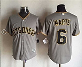 Majestic Pittsburgh Pirates #6 Martie Gray 2015 MLB Stitched Jerseys,baseball caps,new era cap wholesale,wholesale hats