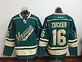 Minnesota Wilds #16 Jason Zucker Green Jerseys,baseball caps,new era cap wholesale,wholesale hats