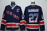 New York Rangers #27 Ryan McDonagh USA Flag Fashion Dark Blue Jerseys,baseball caps,new era cap wholesale,wholesale hats