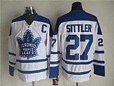 Toronto Maple Leafs #27 Darryl Sittler White CCM Throwback Third Jerseys,baseball caps,new era cap wholesale,wholesale hats