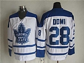 Toronto Maple Leafs #28 Tie Domi White CCM Throwback Third Jerseys,baseball caps,new era cap wholesale,wholesale hats