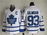 Toronto Maple Leafs #93 Doug Gilmour White Throwback CCM Jerseys,baseball caps,new era cap wholesale,wholesale hats