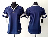 Womens Nike Dallas Cowboys Blank Navy Blue Team Color Game Jerseys,baseball caps,new era cap wholesale,wholesale hats