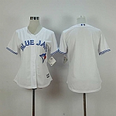 Womens Toronto Blue Jays Blank 2015 White Majestic Stitched Jerseys,baseball caps,new era cap wholesale,wholesale hats