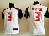 Youth Nike Tampa Bay Buccaneers #3 Jameis Winston White Team Color Game Jerseys,baseball caps,new era cap wholesale,wholesale hats