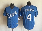 Majestic Kansas City Royals #4 Alex Gordon Blue Stitched Jerseys,baseball caps,new era cap wholesale,wholesale hats