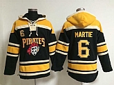 Pittsburgh Pirates #6 Martie Black Stitched Hoodie,baseball caps,new era cap wholesale,wholesale hats