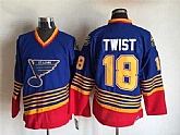 St. Louis Blues #18 Twist Blue-Red CCM Throwback Jerseys,baseball caps,new era cap wholesale,wholesale hats