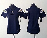 Womens Nike San Diego Chargers Blank Navy Blue Team Color Game Jerseys,baseball caps,new era cap wholesale,wholesale hats