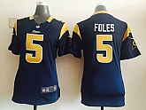 Womens Nike St. Louis Rams #5 Nick Foles Dark Blue Team Color Game Jerseys,baseball caps,new era cap wholesale,wholesale hats