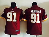 Youth Nike Washington Redskins #91 Ryan Kerrigan Red Team Color Game Jerseys,baseball caps,new era cap wholesale,wholesale hats