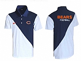 Chicago Bears Printed Team Logo 2015 Nike Polo Shirt (4),baseball caps,new era cap wholesale,wholesale hats