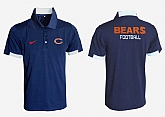 Chicago Bears Printed Team Logo 2015 Nike Polo Shirt (5),baseball caps,new era cap wholesale,wholesale hats