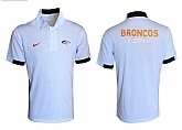 Denver Broncos Printed Team Logo 2015 Nike Polo Shirt (6)