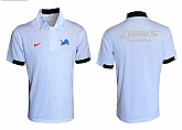 Detroit Lions Printed Team Logo 2015 Nike Polo Shirt (6)