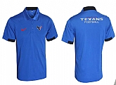 Houston Texans Printed Team Logo 2015 Nike Polo Shirt (6)