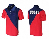 Indianapolis Colts Printed Team Logo 2015 Nike Polo Shirt (2),baseball caps,new era cap wholesale,wholesale hats