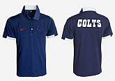 Indianapolis Colts Printed Team Logo 2015 Nike Polo Shirt (5)