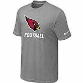 Men's Arizona Cardinals Nike Cardinal Facility T-Shirt L.Gray,baseball caps,new era cap wholesale,wholesale hats
