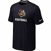 Men's Cincinnati Bengals Nike Cardinal Facility T-Shirt Black 2,baseball caps,new era cap wholesale,wholesale hats