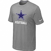 Men's Dallas cowboys Nike Cardinal Facility T-Shirt L.Gray,baseball caps,new era cap wholesale,wholesale hats