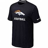 Men's Denver Broncos Nike Cardinal Facility T-Shirt Black,baseball caps,new era cap wholesale,wholesale hats