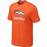 Men's Denver Broncos Nike Cardinal Facility T-Shirt Orange,baseball caps,new era cap wholesale,wholesale hats