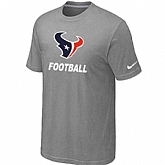 Men's Green Houston Texans Nike Cardinal Facility T-Shirt L.Gray,baseball caps,new era cap wholesale,wholesale hats