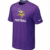 Men's Minnesota Vikings Nike Cardinal Facility T-Shirt Purple,baseball caps,new era cap wholesale,wholesale hats