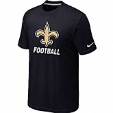 Men's New Orleans Saints Nike Cardinal Facility T-Shirt Black,baseball caps,new era cap wholesale,wholesale hats