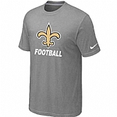 Men's New Orleans Saints Nike Cardinal Facility T-Shirt L.Gray,baseball caps,new era cap wholesale,wholesale hats