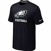Men's Philadelphia Eagles Nike Cardinal Facility T-Shirt Black,baseball caps,new era cap wholesale,wholesale hats