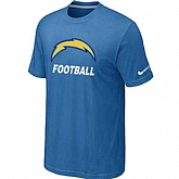 Men's San Diego Chargers Nike Cardinal Facility T-Shirt light Blue,baseball caps,new era cap wholesale,wholesale hats