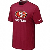 Men's San Francisco 49ers Nike Facility T-Shirt Red,baseball caps,new era cap wholesale,wholesale hats