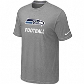 Men's Seattle Seahawks Nike Cardinal Facility T-Shirt L.Gray,baseball caps,new era cap wholesale,wholesale hats