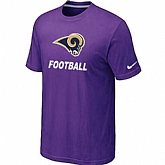 Men's St. Louis Rams Nike Cardinal Facility T-Shirt Purple,baseball caps,new era cap wholesale,wholesale hats
