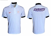 New York Giants Printed Team Logo 2015 Nike Polo Shirt (6)