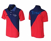 Tennessee Titans Printed Team Logo 2015 Nike Polo Shirt (2),baseball caps,new era cap wholesale,wholesale hats