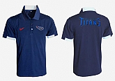 Tennessee Titans Printed Team Logo 2015 Nike Polo Shirt (5)