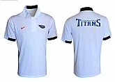 Tennessee Titans Printed Team Logo 2015 Nike Polo Shirt (6)
