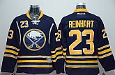 Buffalo Sabres #23 Reinhart Dark Blue Jerseys,baseball caps,new era cap wholesale,wholesale hats