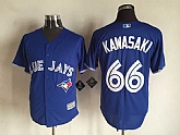 Majestic Toronto Blue Jays #66 Kawasaki Blue MLB Stitched Jerseys,baseball caps,new era cap wholesale,wholesale hats