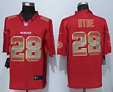 Nike Limited San Francisco 49ers #28 Carlos Hyde Red Fashion Strobe Jerseys,baseball caps,new era cap wholesale,wholesale hats