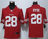 Nike Limited San Francisco 49ers #28 Carlos Hyde Red Jerseys,baseball caps,new era cap wholesale,wholesale hats