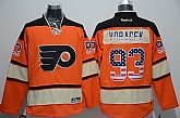 Philadelphia Flyers #93 Jakub Voracek USA Flag Fashion Orange Jerseys,baseball caps,new era cap wholesale,wholesale hats