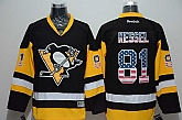 Pittsburgh Penguins #81 Phil Kessel USA Flag Fashion Black Jerseys,baseball caps,new era cap wholesale,wholesale hats