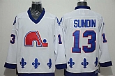 Quebec Nordiques #13 Sundin White CCM Throwback Jerseys,baseball caps,new era cap wholesale,wholesale hats