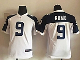 Youth Nike Dallas Cowboys #9 Tony Romo White Thanksgiving Game Jerseys,baseball caps,new era cap wholesale,wholesale hats