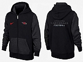 Men Arizona Cardinals 2015 Team Logo Full Zip NFL Hoodie (1),baseball caps,new era cap wholesale,wholesale hats